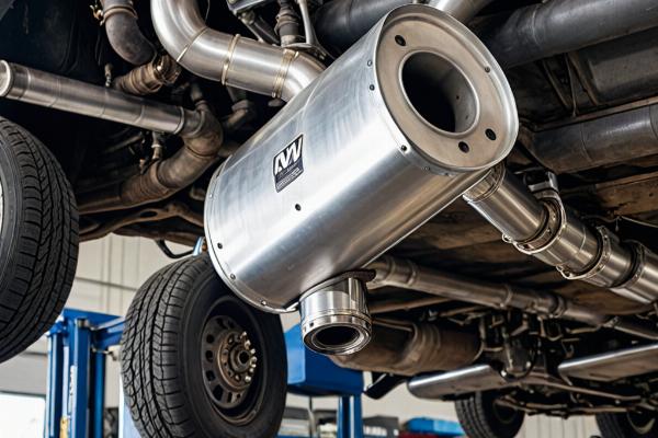 Custom exhaust installation