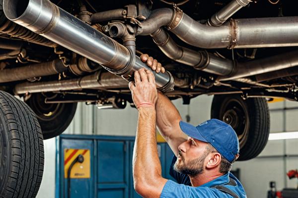 Exhaust pipe repair